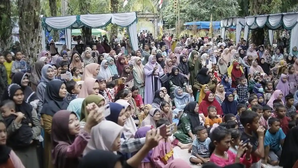 Perayaan Budaya Tanjung Mas di Aceh Singkil, Omzet Pedagang Capai Puluhan Juta