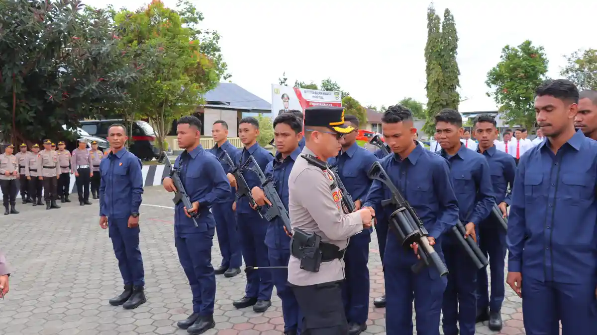 Minimalisir Tingkat Kejahatan, Polres Tual Bentuk Ghost Patrol Team