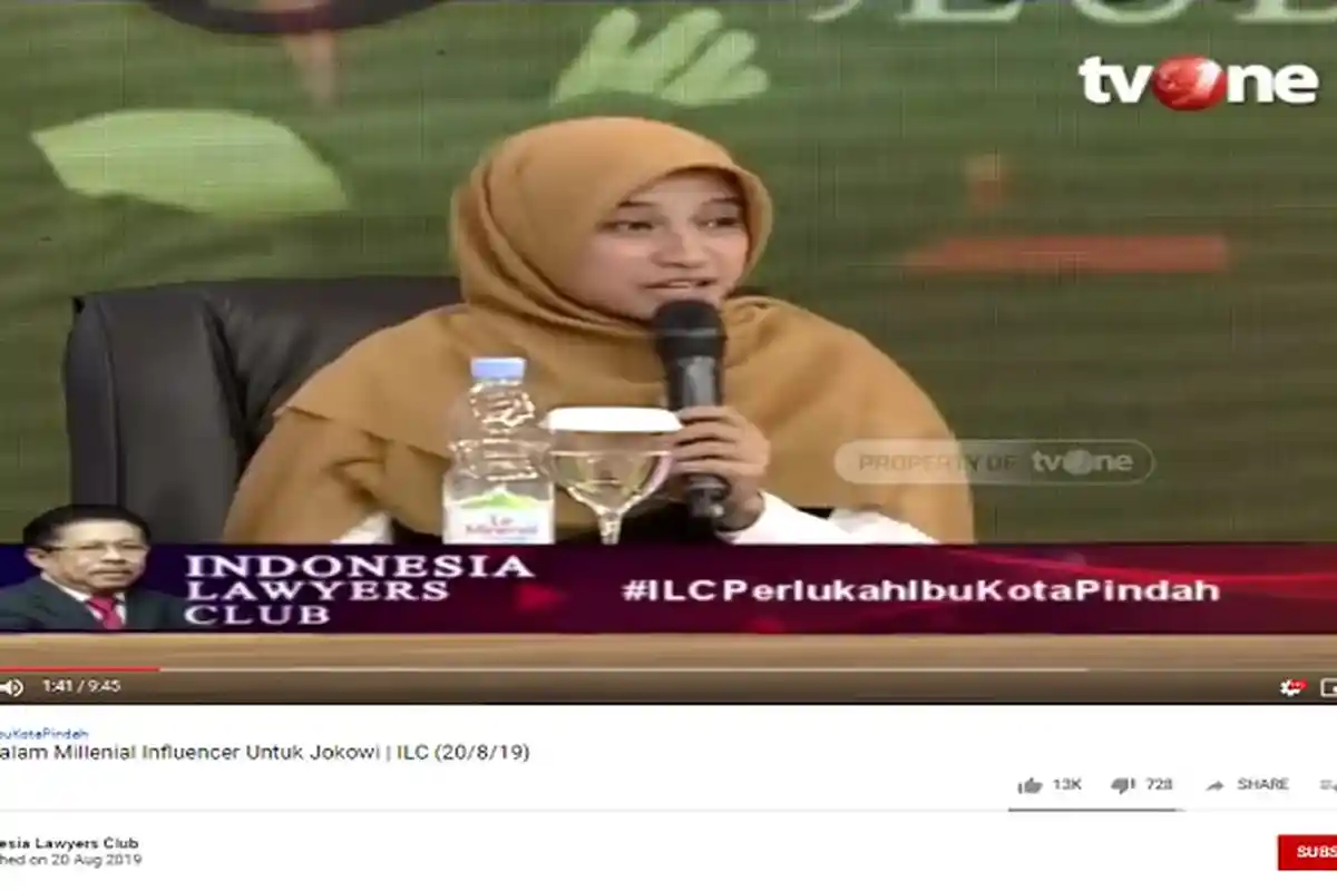 Sosok Sherly Annavita, Wanita Lulusan Australia yang Berani Sindir Jokowi di ILC, Pernah Juara MTQ