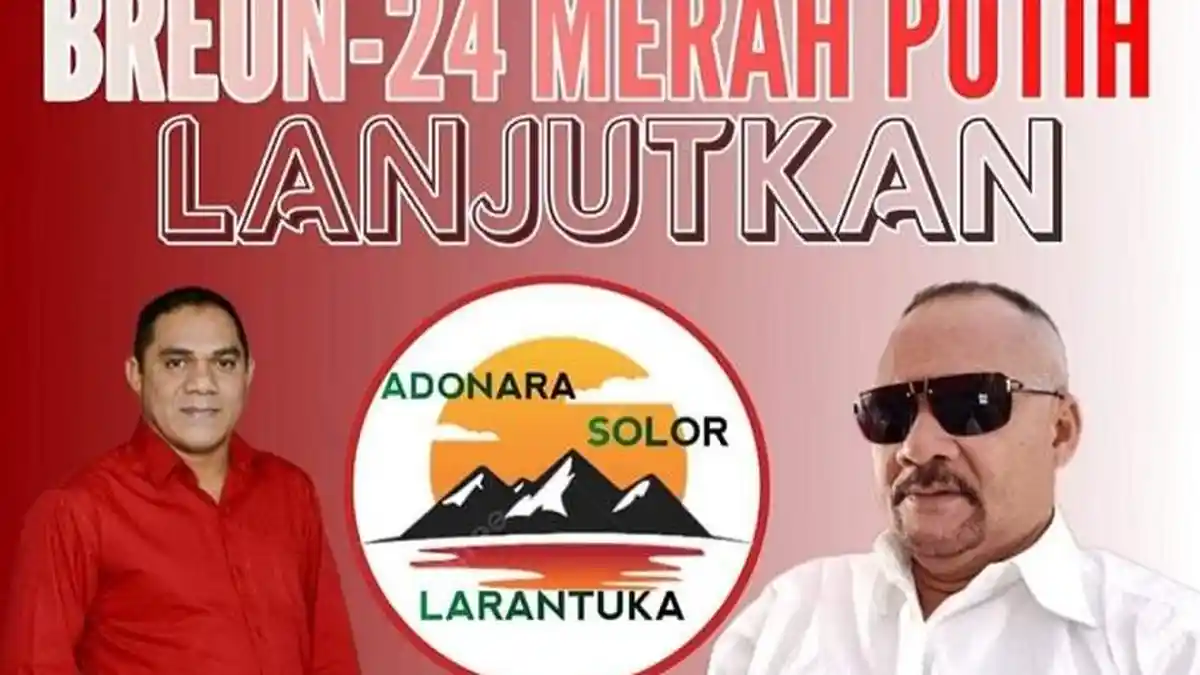 Anton Hadjon dan Mathias Enai Terima SK Gerindra Maju Pilkada Flores Timur
