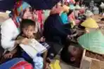 Aksi Kubur Diri Petani Teluk Jambe