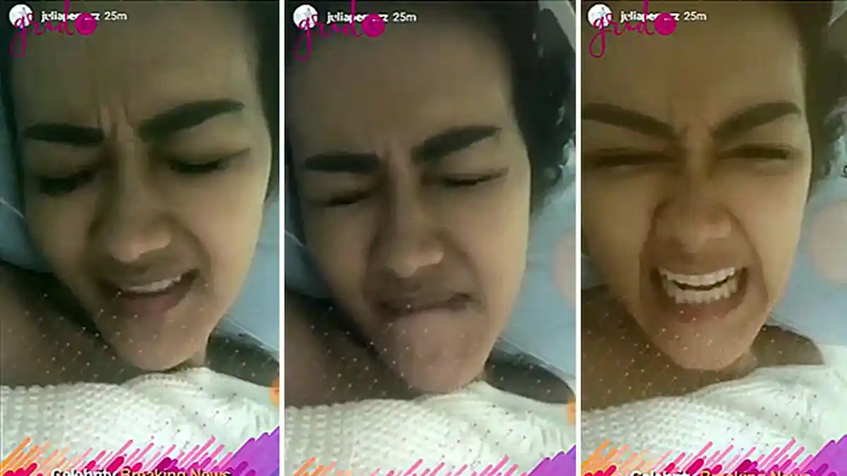 Julia Perez Unggah Video Tengah Mengerang Menahan Sakit