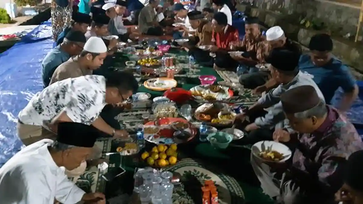 Warga Kampung Jawa Nganggung HUT ke 74 Kemerdekaan RI