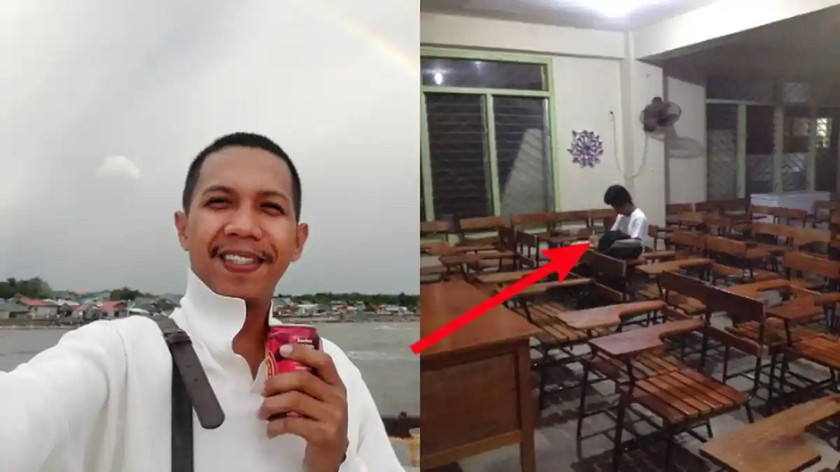 Seorang Guru Pergoki Siswa Duduk di Kelas Sendirian saat Malam Hari, Jawabannya Buat Terharu