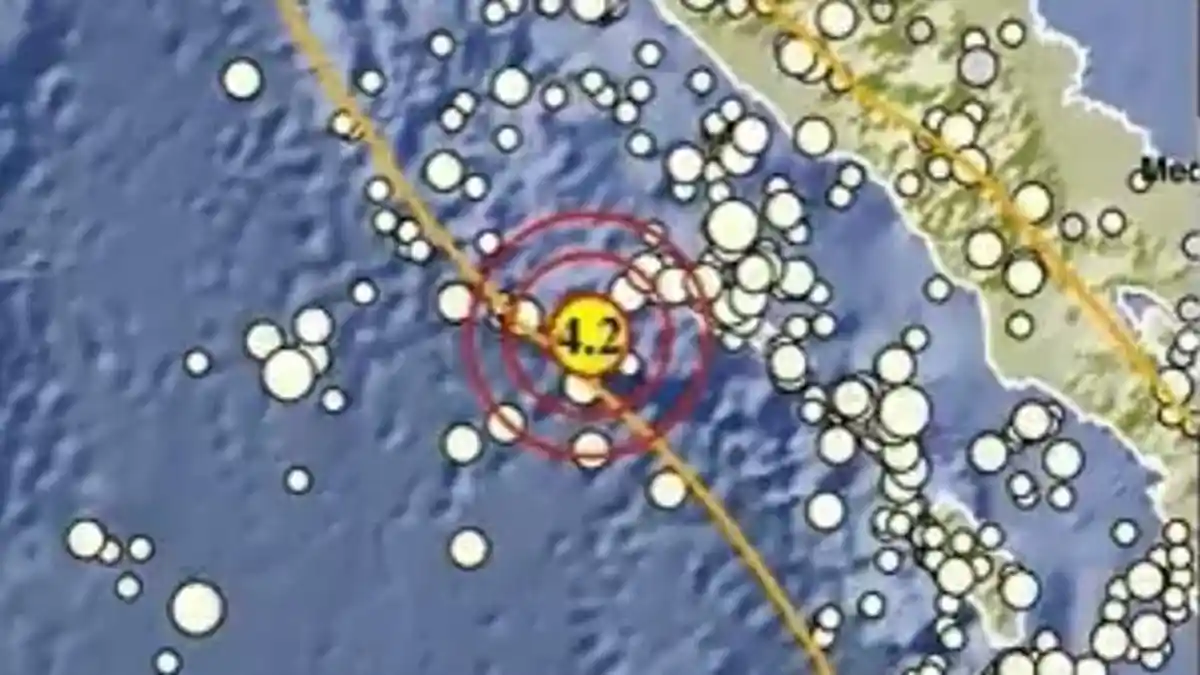 Gempa Terkini Guncang Aceh Minggu 30 Juli 2023, Info BMKG Magnitudo 4,2 SR