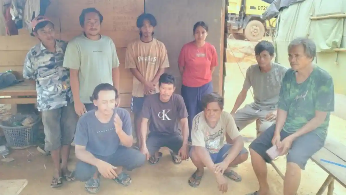 Curhat Sembilan Pekerja di Lingga Mengaku Belum Terima Upah, Vendor PT CSA Diduga Hilang