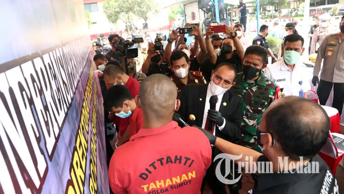 Kota Medan Penyumbang Kasus Narkoba Paling Tinggi, Bobby: Jangan Ditutupi