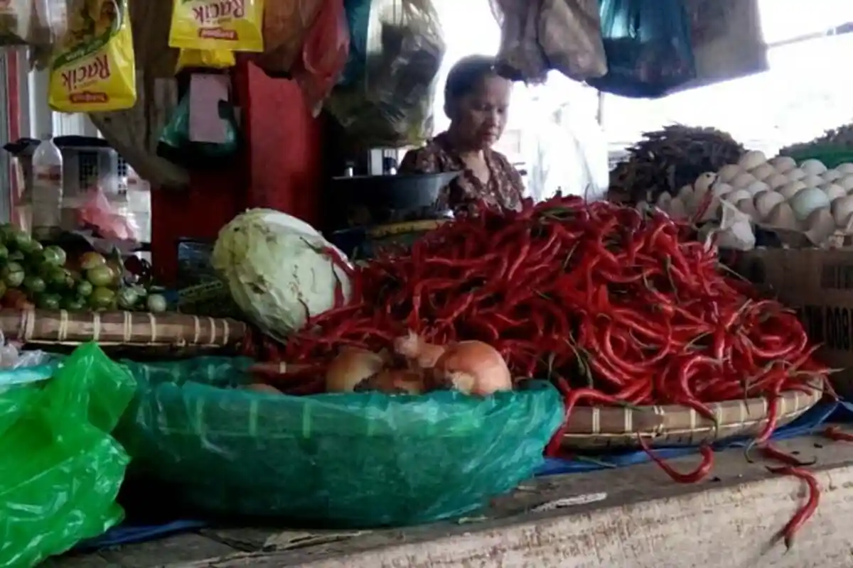 Semakin Pedas, Harga Cabai Merah Meroket Tembus Rp 50 Ribu per Kg