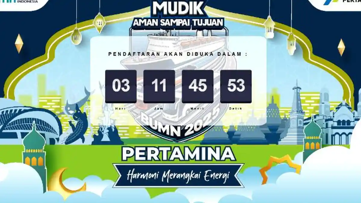 Link Daftar Mudik Gratis Pertamina 2025, Pendaftaran Dibuka Senin, 10 Maret 2025