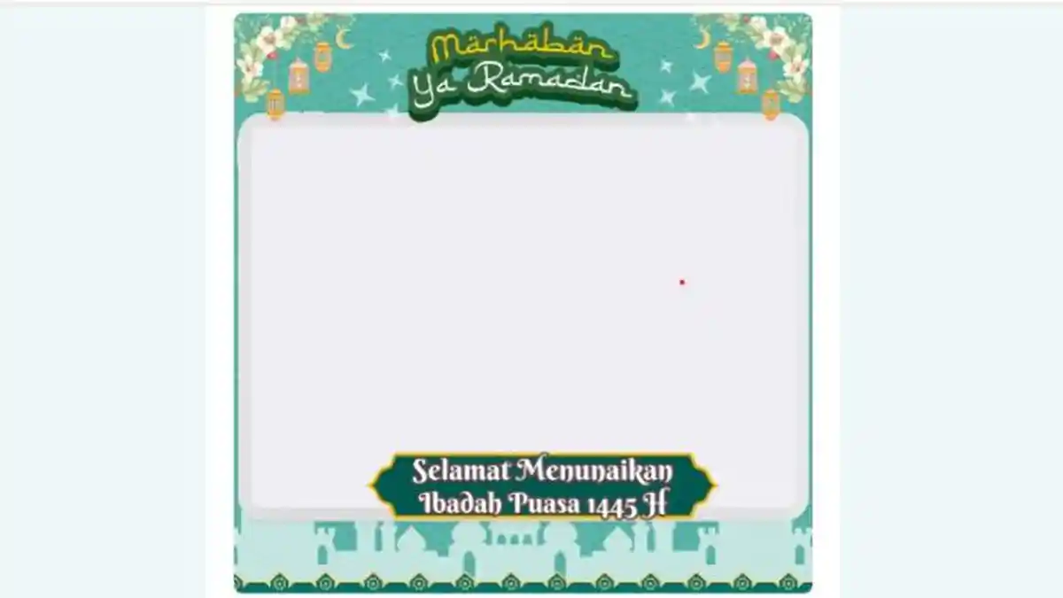 Kumpulan Twibbon Foto Profil Ramadan 2024, Bisa Diunduh Gratis