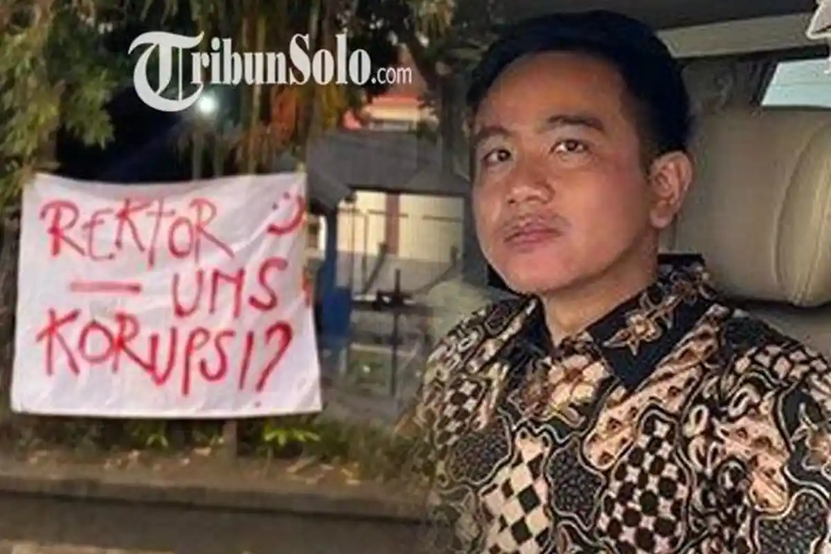 Mahasiswa UNS Ingin Adukan Soal Dugaan Korupsi ke Pemkot Solo, Gibran: Salah Alamat