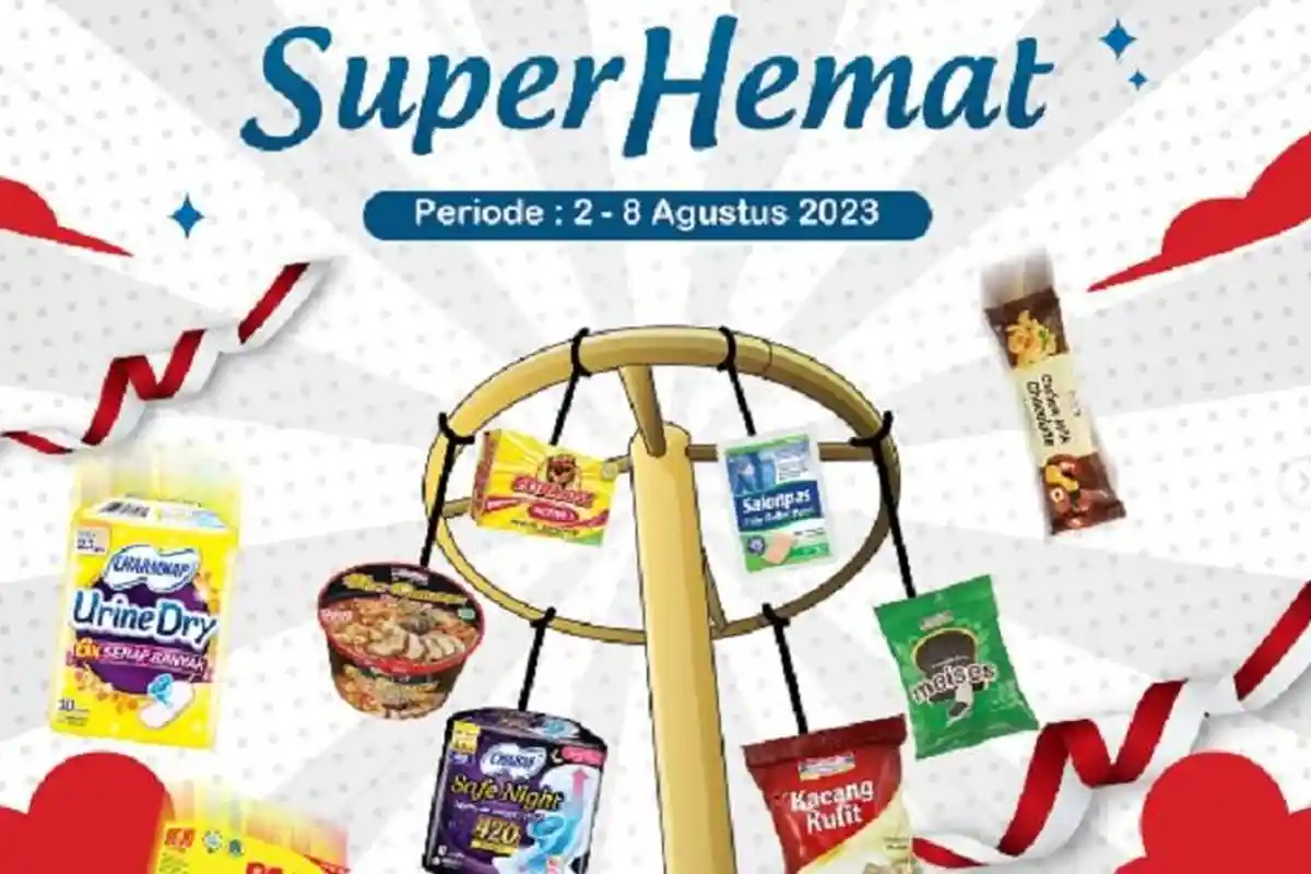 KATALOG Promo Indomaret 2-5 Agustus 2023 Happy Tos Rp11.300 Yupi Rp10.100 Ada Cashback