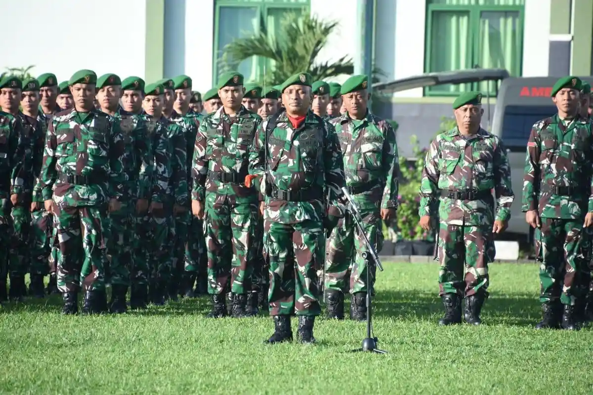 Kolonel Arh Djonlie Kaligis Irup Peringatan Hari Bela Negara ke-75 di Makodam XIII/Merdeka Manado