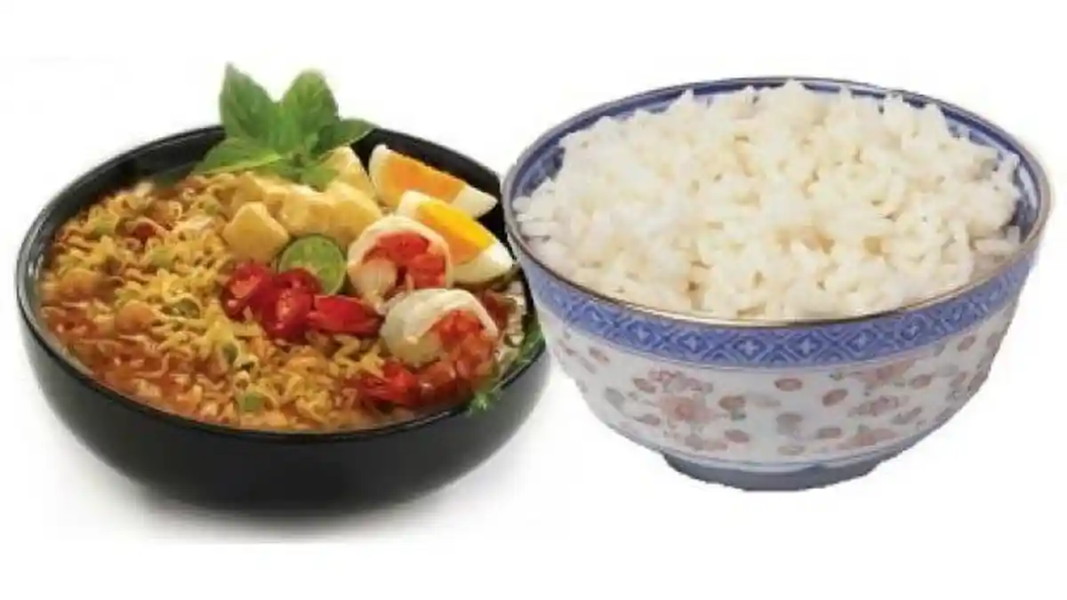 Perbandingan Antara Mi Instan Dengan Nasi, Manakah Yang Bikin gemuk?