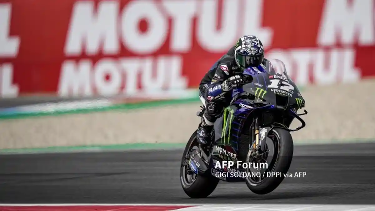 MotoGP 2021 Britania, Maverick Vinales Sempat Frustasi dan Geber M1 Tanpa Alasan
