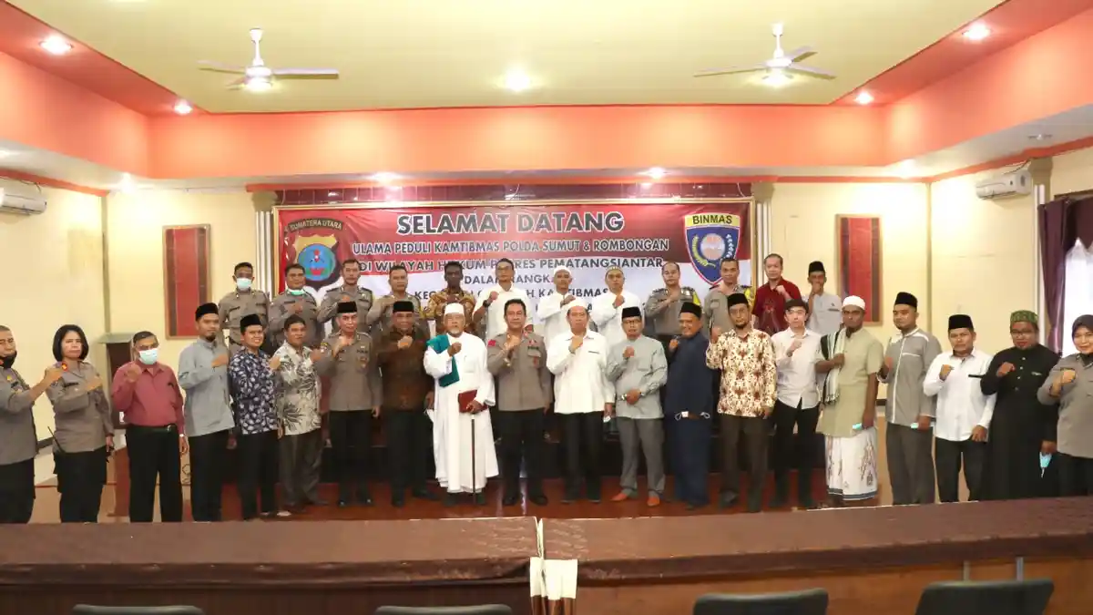 Kapolres Pematang Siantar Terima Safari Kamtibmas Polda Sumut Untuk Ceramah Agama Peduli Kamtibmas