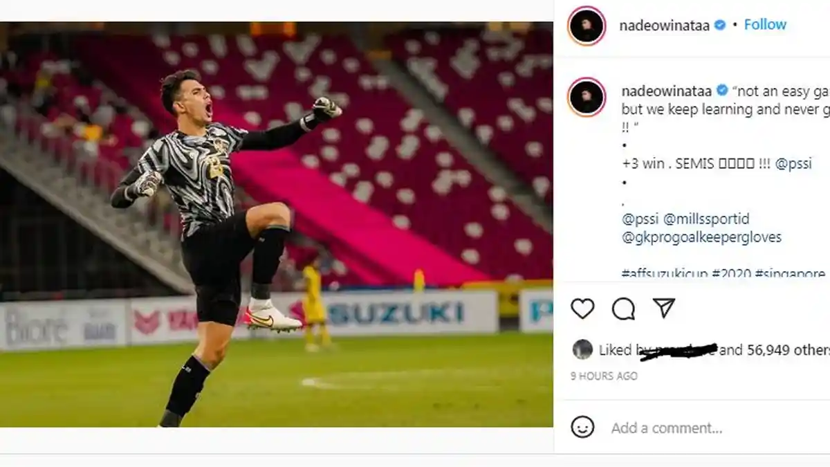 Kian Matang, Nadeo Perlahan Singkirkan Posisi Kiper Gaek Wawan Hendrawan