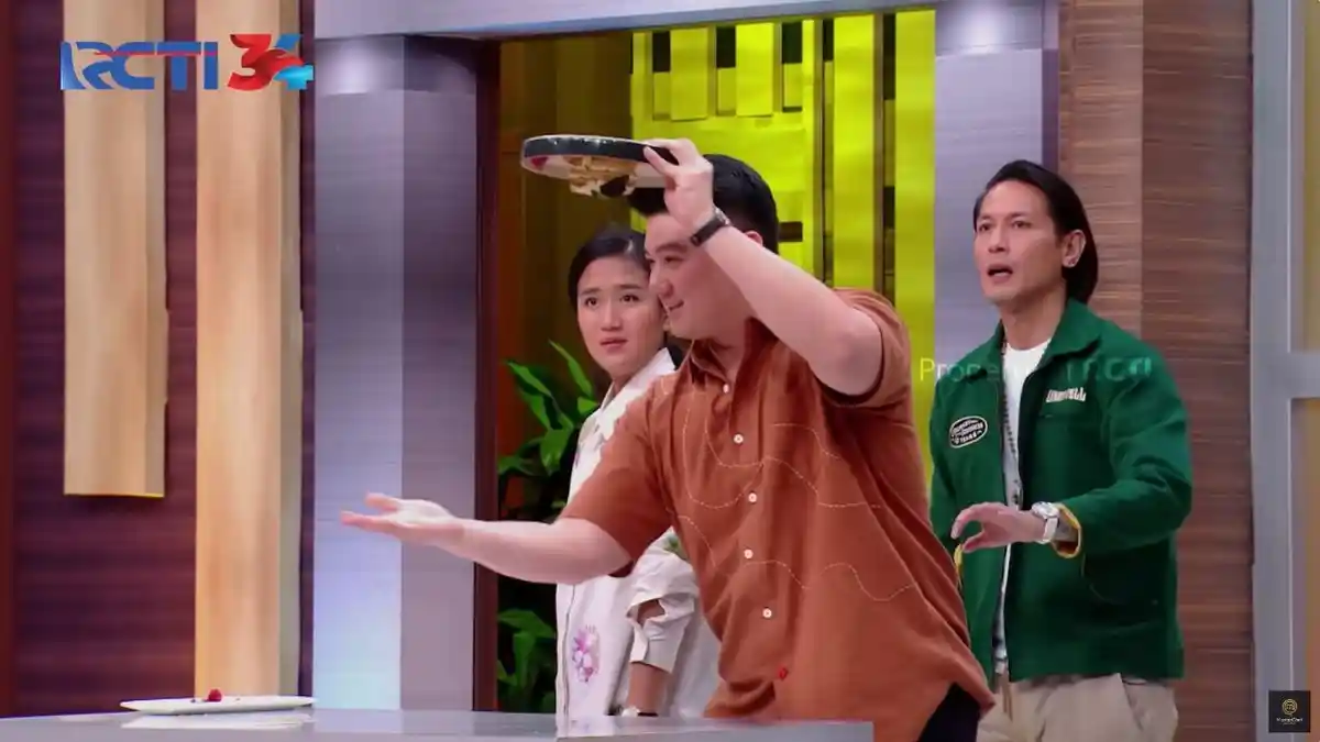 Chef Arnold Balik Piring Tim Ungu MCI 11, Sebut Ajaib Karena Tak Tumpah