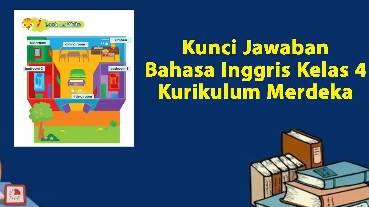 Kunci Jawaban Bahasa Inggris Kelas 4 Halaman 24 25 Kurikulum Merdeka, Look and Write