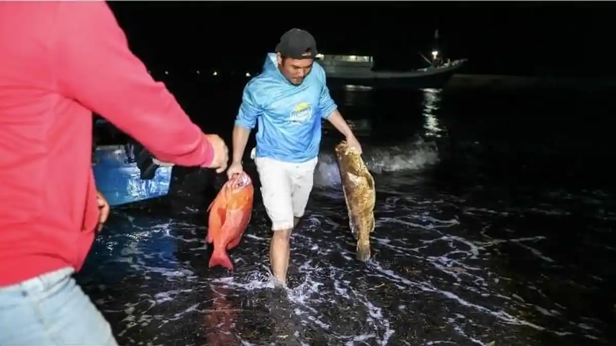 Program TJSL, Harita Gelar Turnamen Mancing untuk Nelayan Obi, Segini Total Hadiahnya