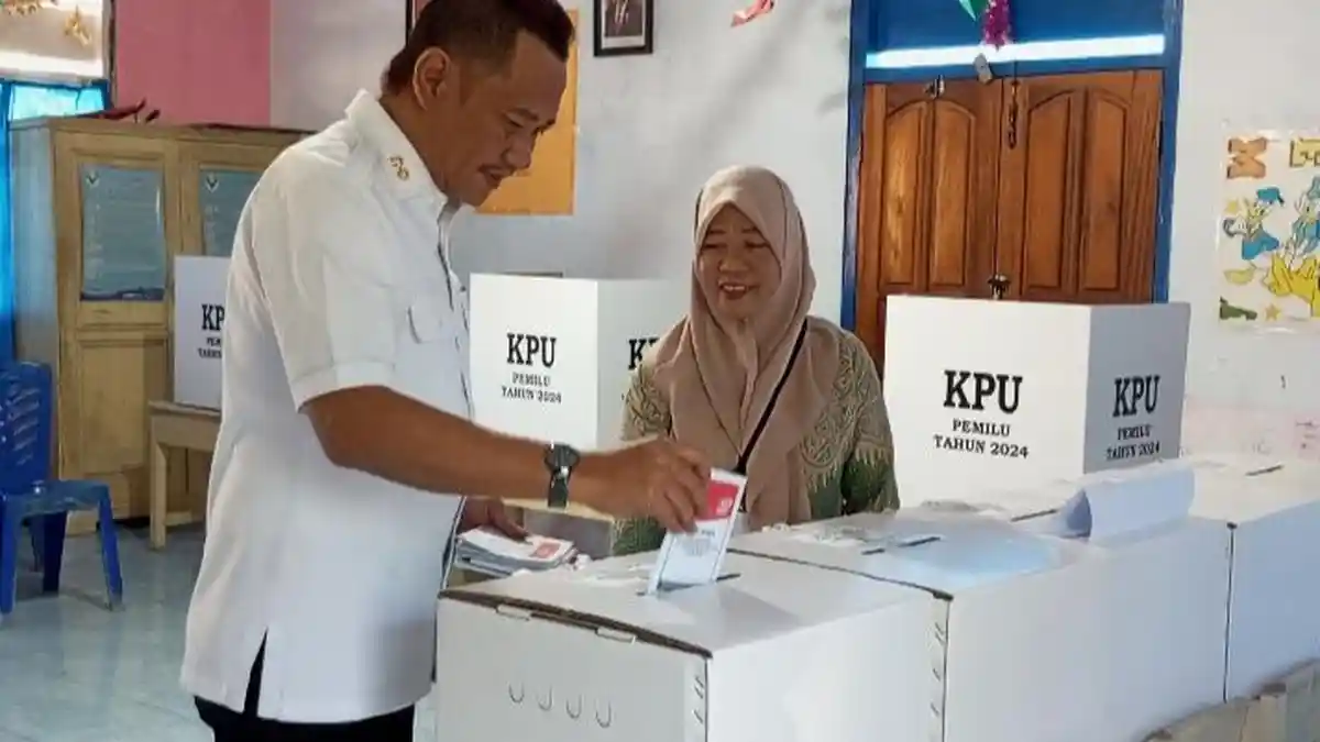 Prabowo-Gibran Raih 121 Suara di TPS Penjabat Bupati Morowali, Anies-Muhaimin 110 Suara