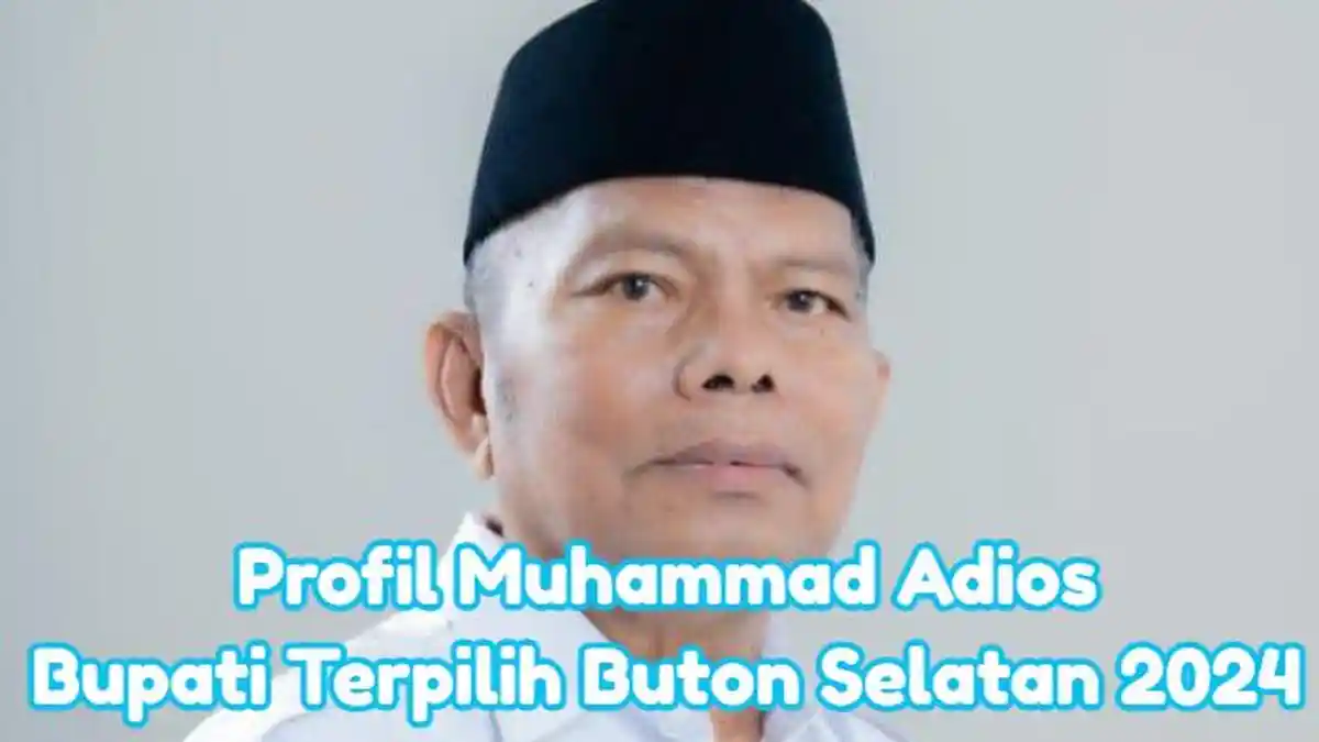 Profil Muhammad Adios, Bupati Terpilih Buton Selatan 2024, Pengusaha Kapal BBM, Harta Capai Rp14 M