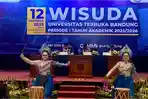 UT Bandung Kukuhkan 1617 Wisudawan, Cetak Lulusan Berkualitas Menuju Indonesia Emas 2045