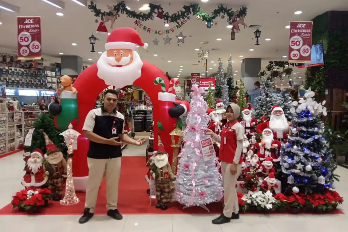Ace Hardware Tawarkan Diskon Pernak-pernik Natal Hingga 50 Persen