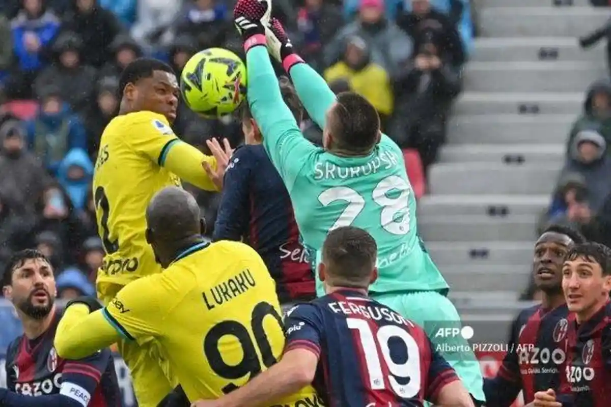 Hasil Bologna vs Inter Milan: Nerazzuri Gigit Jari, Napoli Makin Dekati Gelar Juara Liga Italia