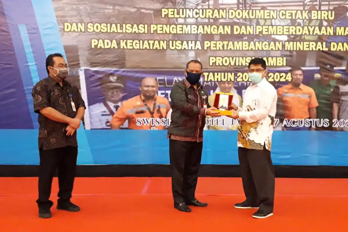 ESDM Provinsi Jambi Luncurkan Blueprint PPM Pertambangan Mineral dan Batubara