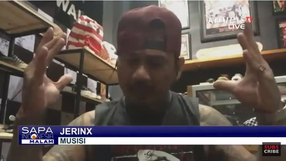 Demi Buktikan Konspirasi Corona Itu Ada, Jerinx sampai Perlihatkan Tatonya: Bikin Tato Ini Tahun '99
