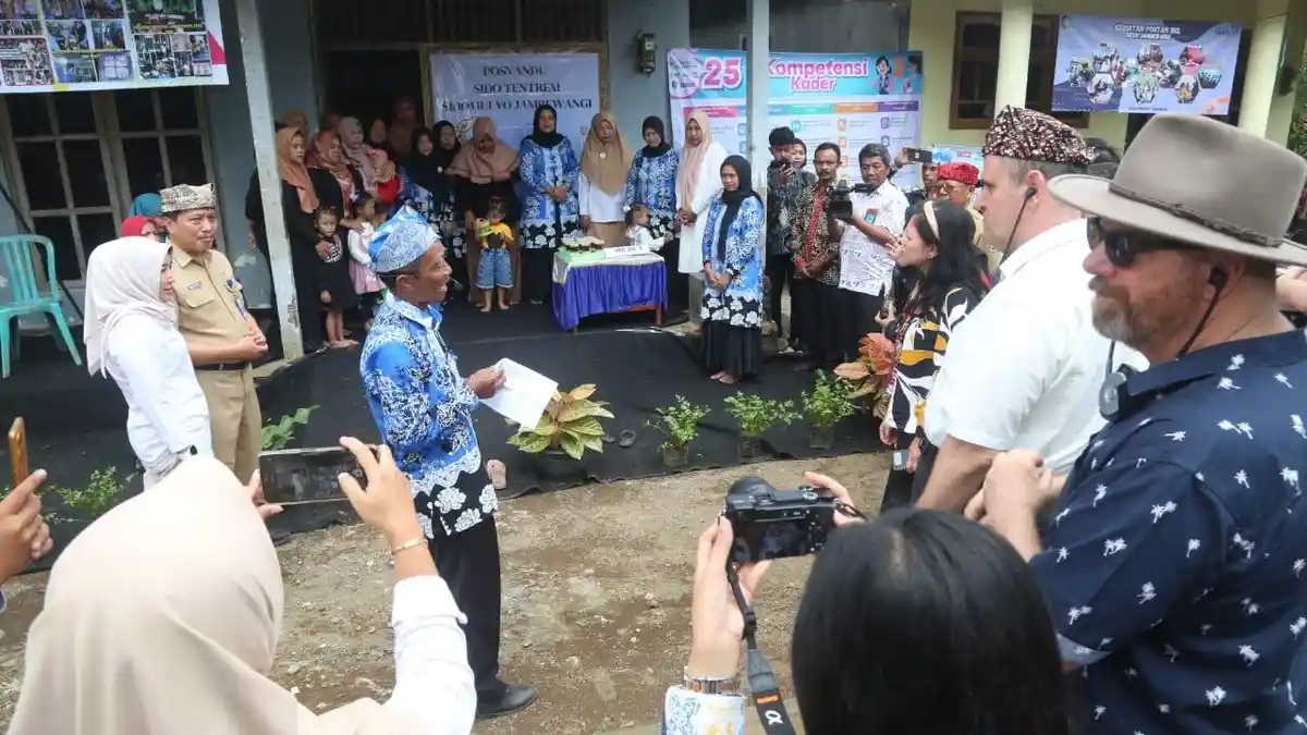 Kampung KB Banyuwangi Sukses Curi Perhatian Delegasi Dunia
