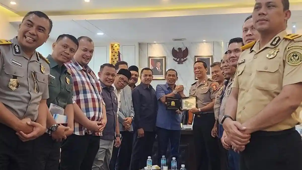 Sinergi Lintas Institusi, Serdik Sespimti Polri Temui Ketua DPRA Zulfadhli