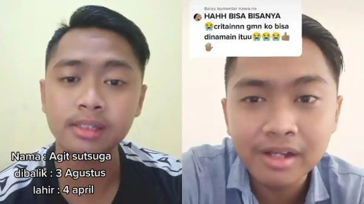Kisah Pemuda Bernama Agit Sutsuga, Nama Diambil dari Kebalikan Tiga Agustus tapi Lahir Bulan April