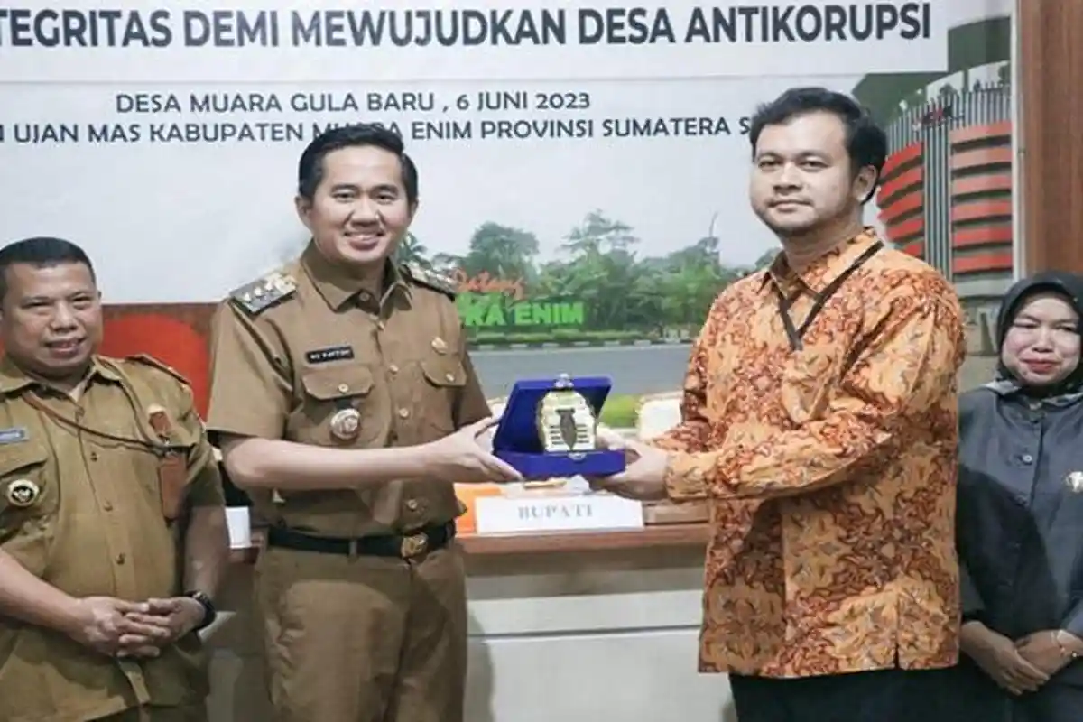 Plt Bupati Optimis Desa Muara Gula Baru Raih Desa Percontohan Antikorupsi Tingkat Nasional 2023