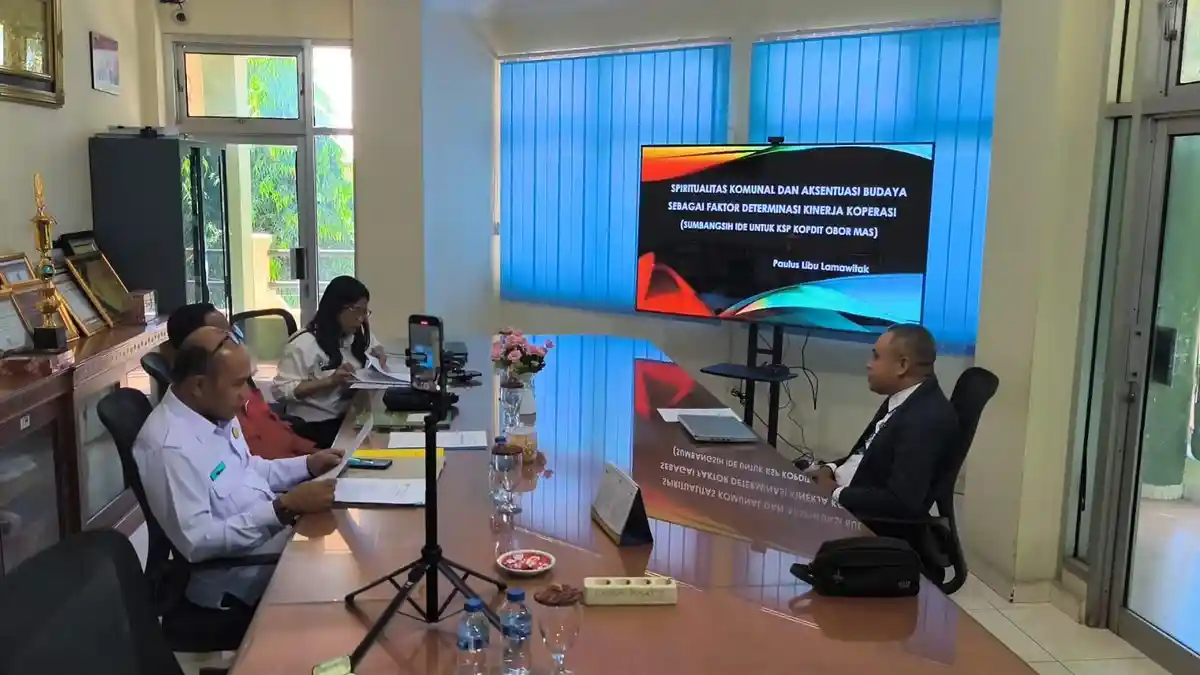 Kadis Linus Lusi Jadi Penguji Calon Pengurus dan Pengawas KSP Kopdit Obor Mas