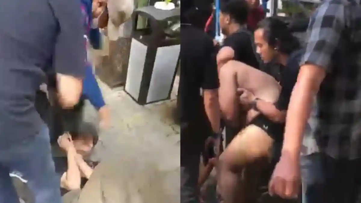 Demonstran Dipijaki, Pakaian Dilucuti Tinggal Kolor, Ini Kata Kapolda Sumut