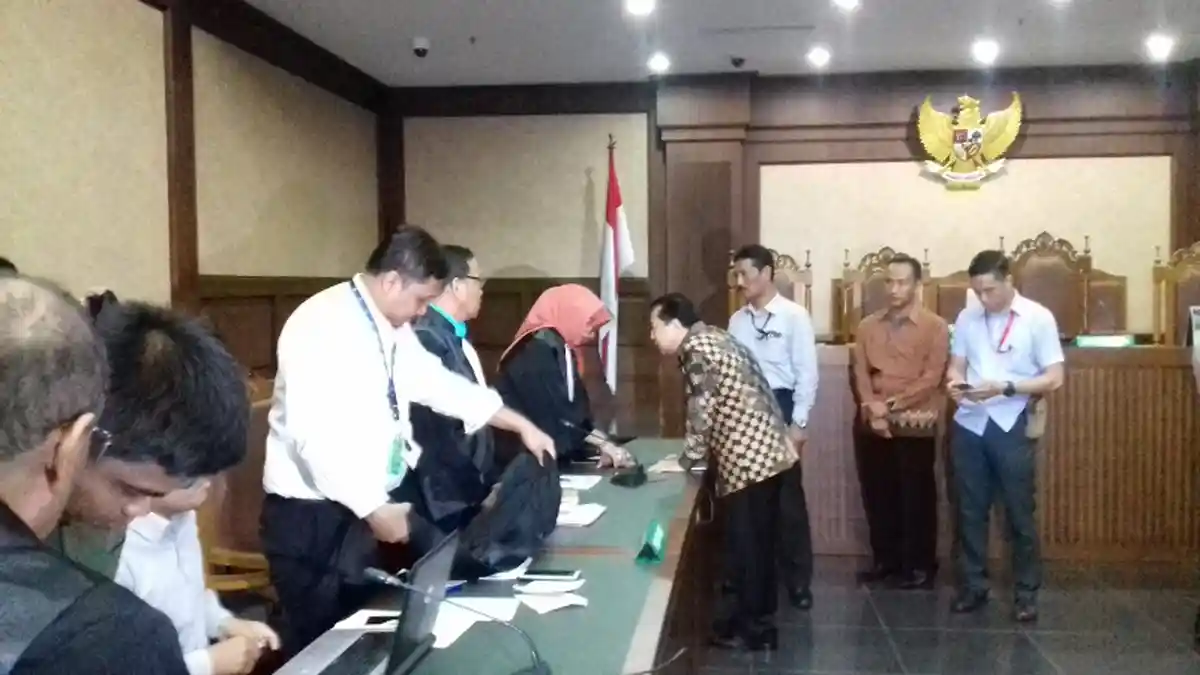 Eksepsi Ditolak, Setya Novanto: Saya Sangat Menghormati dan Mengikuti Secara Tertib