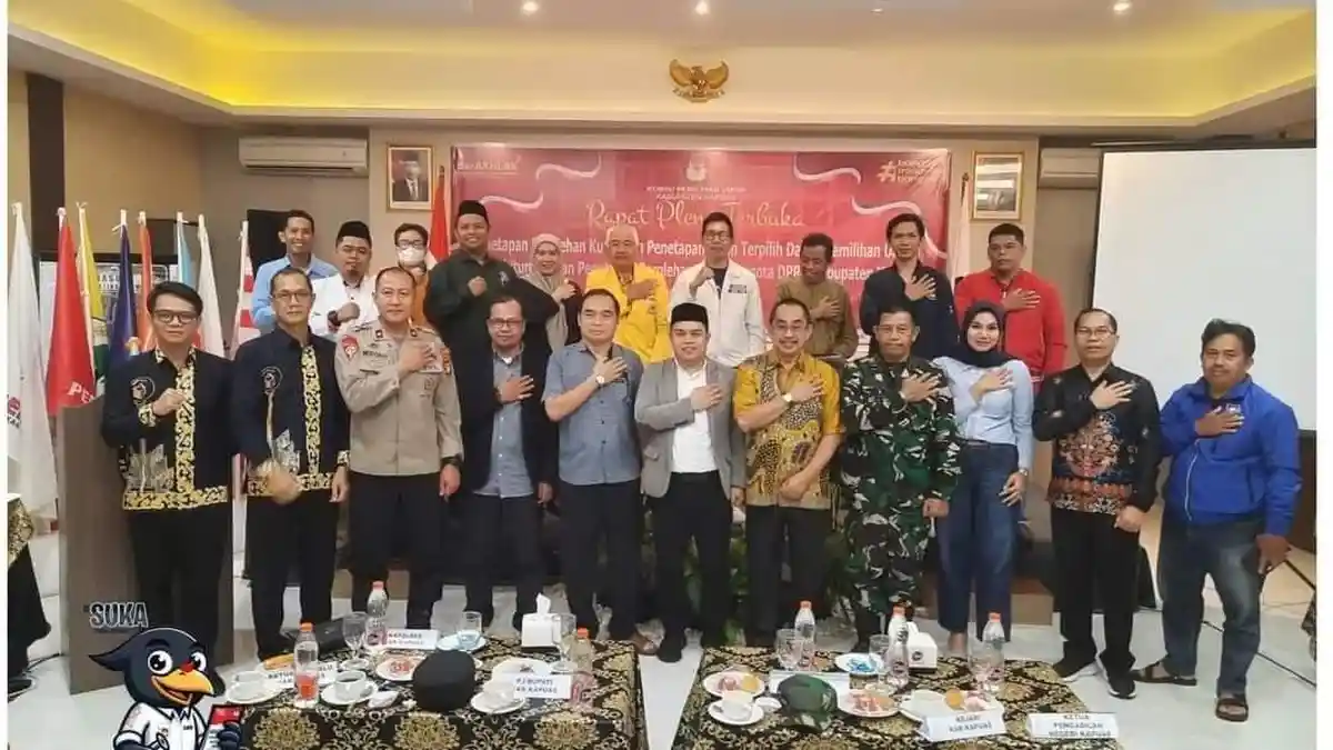 Berikut Nama-nama Anggota DPRD Kapuas Terpilih Periode 2024-2029 Hasil Rapat Pleno KPU