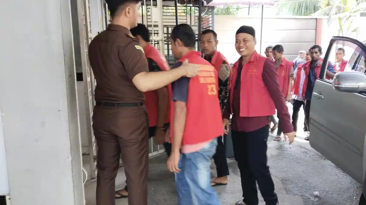 SUASANA di PN Lubuk Pakam, Tak Ada Aksi Mogok Hakim, Persidangan Tetap Berjalan Seperti Biasa