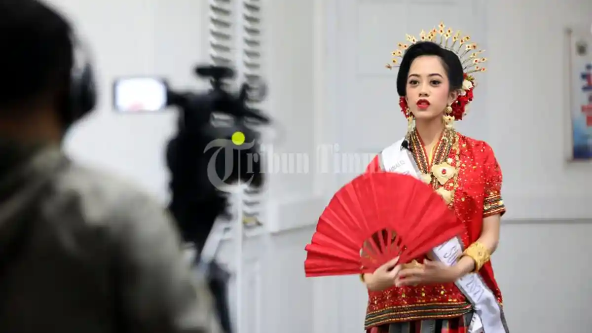 FOTO: Karisha Alifputri Wakil Makassar di Ajang Pemilihan Puteri Indonesia Sulsel