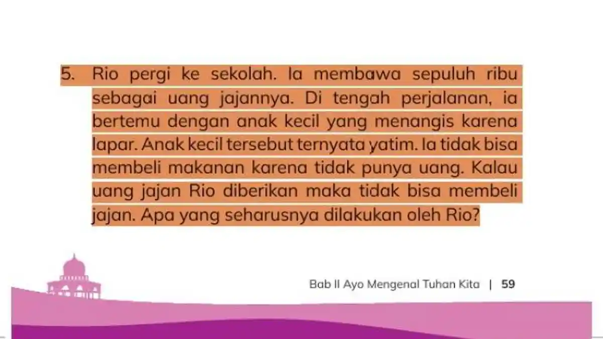 Kunci Jawaban PAI Kelas 3 SD Kurikulum Merdeka, Apa yang Seharusnya ...
