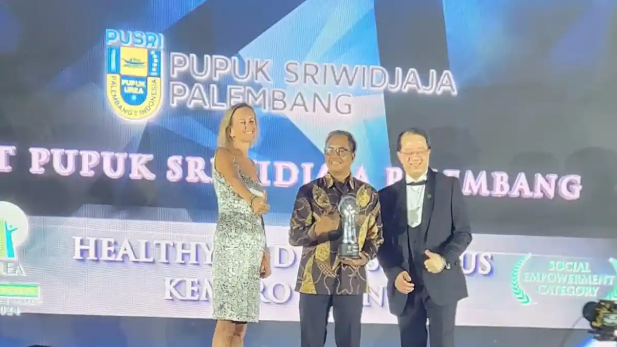 Lewat Program SESERA, Pusri Raih Penghargaan AREA Kedua Kalinya