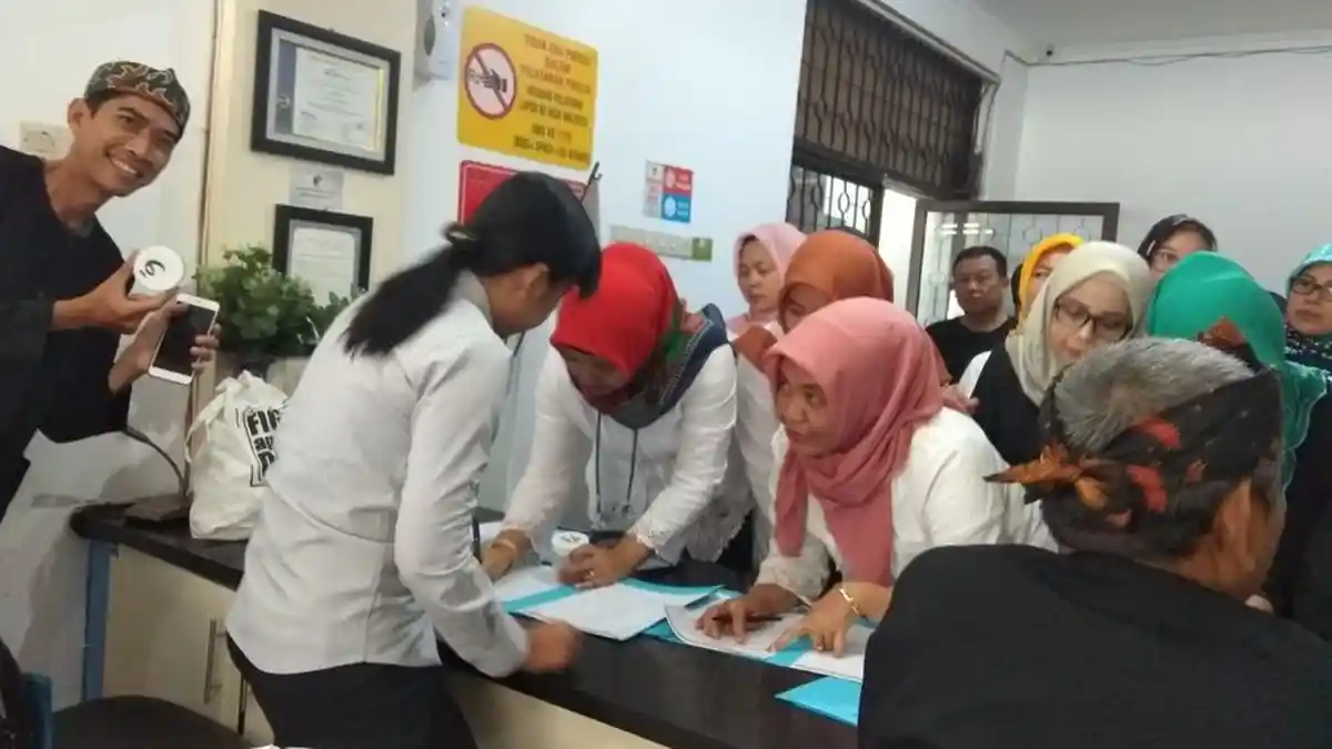 BNN Kota Bandung Gelar Tes Urine Dadakan bagi ASN di Lingkungan BKPP