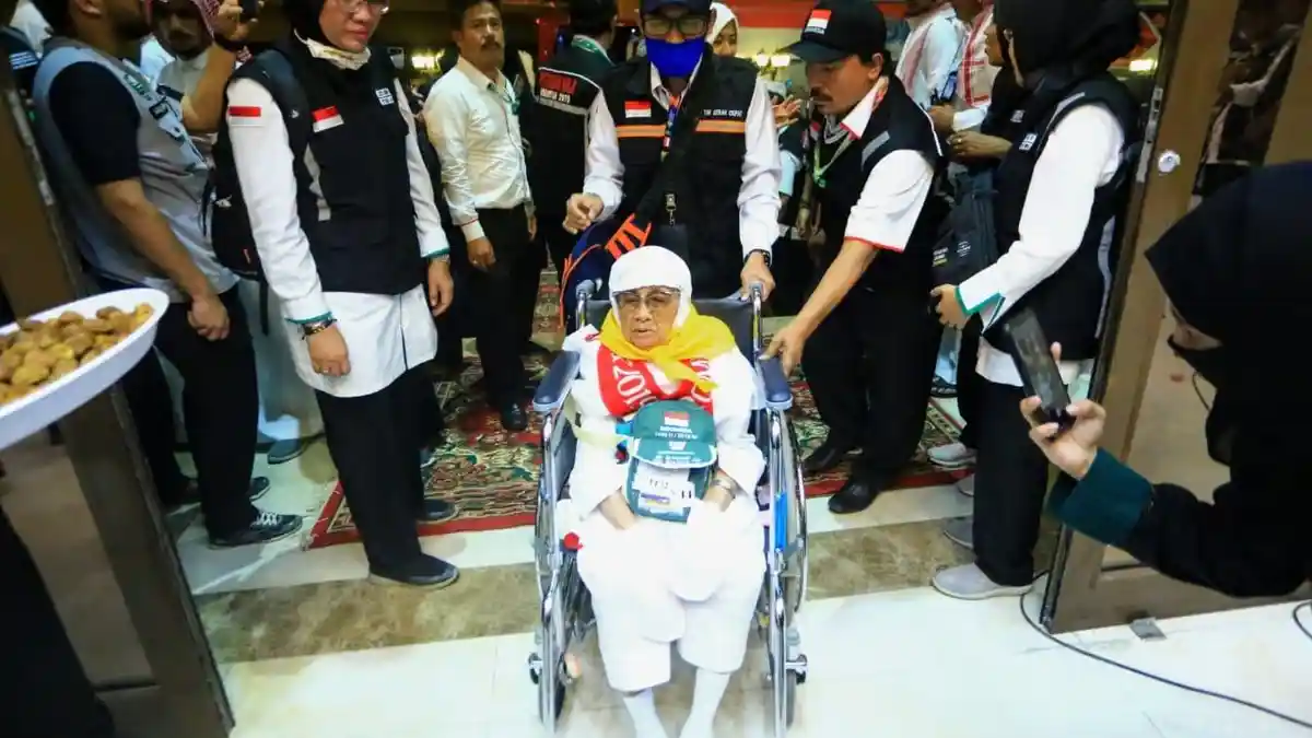 Jemaah Haji Lansia Tahun Ini Sebanyak 64 Ribu, Usia Tertua 109 Tahun