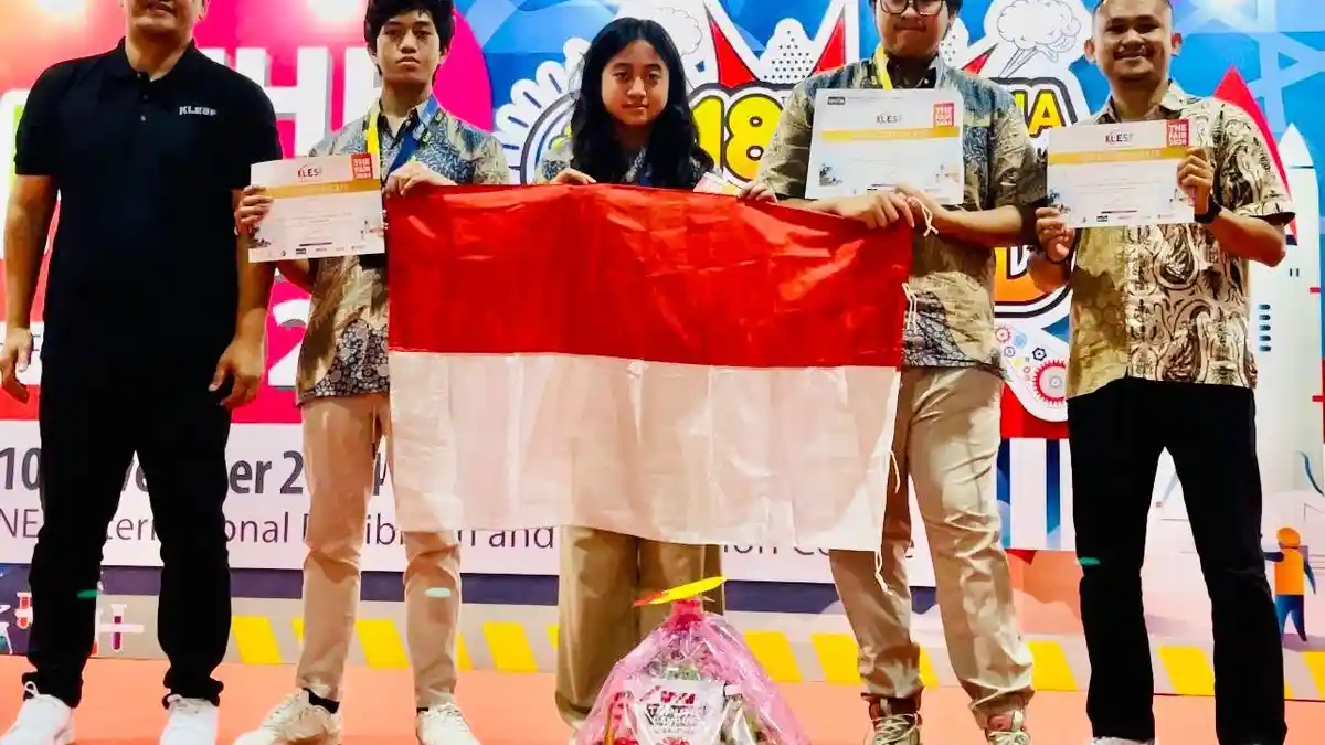 Pelajar Indonesia Raih Emas pada Ajang KLESF di Malaysia