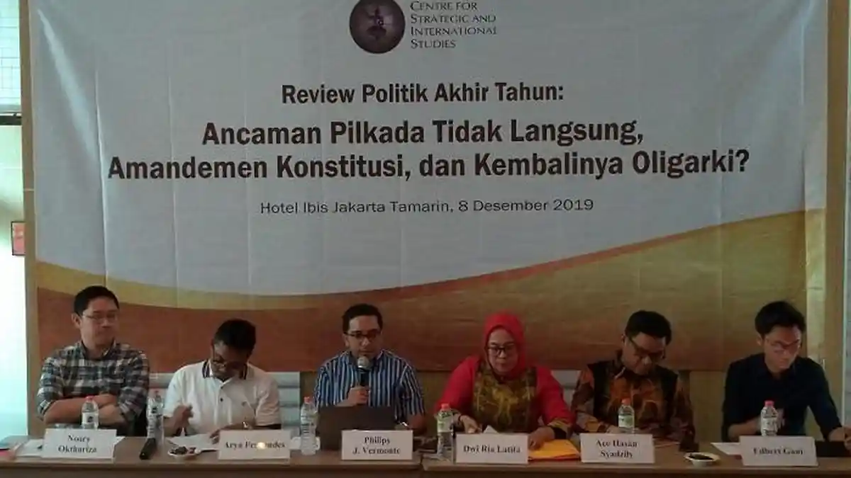 Peneliti CSIS Kritik Wacana Kepala Daerah Kembali Dipilih DPRD