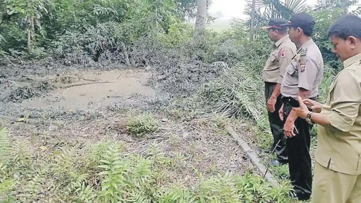 Kisah Warga Desa Geulinggang, Berharap Air yang ke Luar Lumpur Bercampur Gas