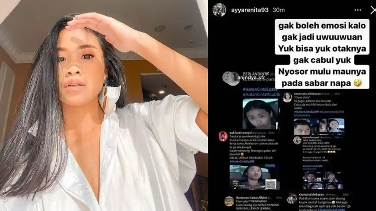 Penonton Ikatan Cinta Tersinggung Dinasehati  Agar Tak Cabul oleh Ayya Renita, Sindir Pemeran Kiki
