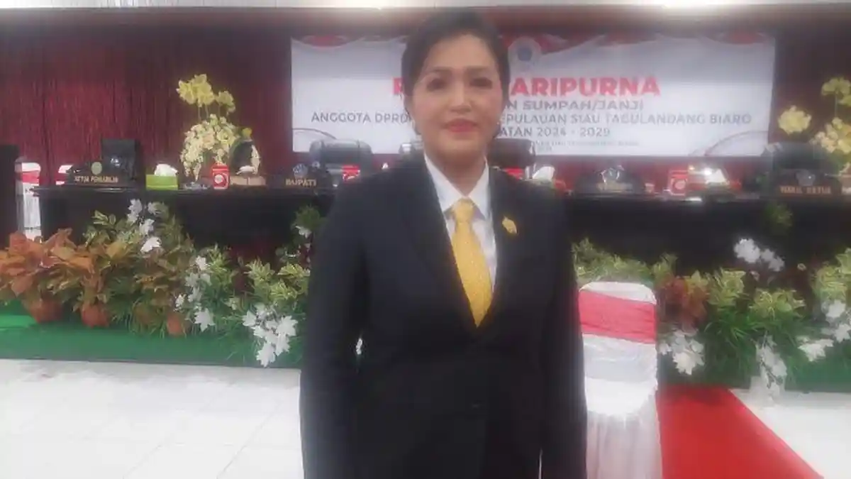 Sosok Vany Tamansa Anggota DPRD Sitaro Baru Dilantik, Harus Punya Prinsip